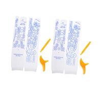 Homoyoyo 2 Ensembles Massage Socks With Reflexology Pressure Points For Foot Acupressure Therapy Breathable Fit Foot Socks With Trigger Point Tools For Relaxation And Wellbeing Women