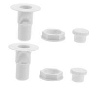 Homoyoyo 2 Ensembles Plastic Refrigerator Drainage Plugs Freezer Hole Stoppers For Chest Freezers Compatible And Drain Hole Sealing Accessories