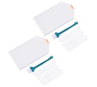 Homoyoyo 2 ensembles Plateaux de pour Peinture Diamant Plateau Multifonction avec Séparateurs Rangement Bijoux Perles DIY Outils Durables et Portables pour Art des Ongles et Décorations