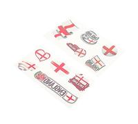 Homoyoyo 2 Feuilles Autocollants de Visage Délicats Temporaires pour Fans de Football de Stickers de Tatouage Décoratifs pour Événements Sportifs et Fêtes