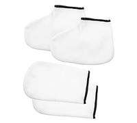 Homoyoyo 2 Paires Protège-mains De Bain Paraffine Isolants Réutilisables Et Lavables