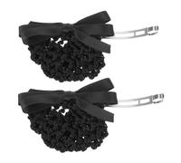 Homoyoyo 2 Pièces Accessoires Confortables pour Chignon pour Infirmières Personnel Hôtel et Hôtesses de Air Couverture Élastique et Design Élégant