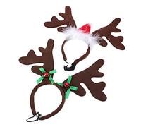 Homoyoyo 2 Pièces Accessoires Décoratifs pour Chiens Et Chats Design De Noël Lot Réutilisable