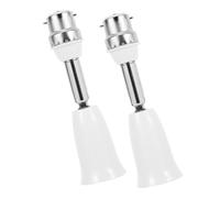 Homoyoyo 2 pièces Adaptateur Douille Lampe vers Réglable Extension pour Ampoule Culot Baïonnette Convertisseur Douille Plafond
