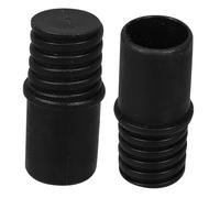 Homoyoyo 2 Pièces Adaptateur Embout pour Manche Balai et Tige Métallique Lot Connexion Robuste pour Rallonge de Manche Remplacement Embouts Extension Pole Tips