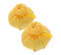Homoyoyo 2 Pièces Balles de Massage Thaïlandaises Aux Naturelles Compresses Chaudes à Armoise pour Visage et Yeux Lot de Spa Thérapeutiques Sécurisées