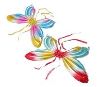 Homoyoyo 2 Pièces Ballons Aluminium Irisé et Doux Décorations de Fête Anniversaire pour Garçon Fille Accessoires Photo et Jeu de Rôle