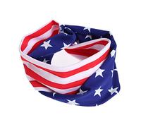 Homoyoyo 2 pièces Bandeaux Américains Motif Drapeau Usa Élastique et Confortable pour Événements Patriotiques et Fête Nationale