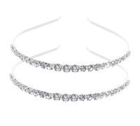 Homoyoyo 2 Pièces Bandeaux Brillant pour Garçon Fille Accessoires de Cheveux Chic et Créatifs pour Fêtes et Événements Couronnes Élégantes pour Filles