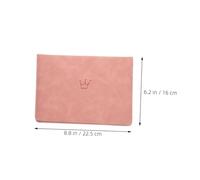 Homoyoyo 2 Pièces Birth Certificate Holder Faux Leather Organizer Sleeve Foldable Protector For Newborn Document Storage And Protection