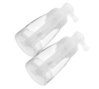 Homoyoyo 2 pièces Bouteille Spray Poudre Coiffure Transparent Réutilisable Vaporisateur Pulvérisation Uniforme Sans Grumeaux Flacon Rechargeable pour Salon et Usage Voyage