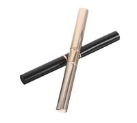 Homoyoyo 2 Pièces Brosse à Lèvres Double-embout Silicone avec Couvercle Applicateur Portable pour Lèvres Pointe Ronde pour Application Précise Embout Plat pour Fondu Outil Maquillage