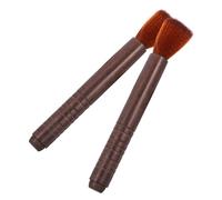Homoyoyo 2 pièces Brosse de Nettoyage pour Instruments à Cordes Poils Doux pour Colophane Violon la Poussière Légère et Facile à Transporter