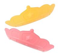 Homoyoyo 2 pièces Casquette Bain Garçon Fille Silicone Forme Couronne Protège Oreilles et Yeux Ajustable et Douce pour Tout Petits pour Coupe de Cheveux