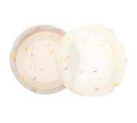 Homoyoyo 2 pièces Cendrier Silicone Lumineux Rond Rangement Suie Bureau Grand Capacité Anti-débordement Design Créatif Couleurs Bonbon Décoration Intérieure Fonctionnelle