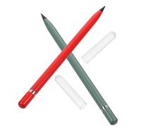 Homoyoyo 2 Pièces Crayon Métallique sans Tailler Crayon Encre Éternelle sans Tache pour Écrire Dessiner et Croquis Stylo Pratique pour Étudiants et Artistes Couleur