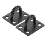 Homoyoyo 2 Pièces Crochet à Œillet Robuste en Acier Inoxydable de Forme en U Forte Capacité de Charge, Polyvalent Suspendre Plafond et Utilisation en Extérieur