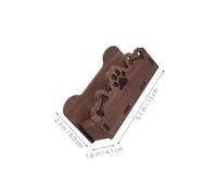 Homoyoyo 2 Pièces Cute Wooden Business Card Holder With Dog Paw Bone Design Desk Organizer For Office Home Reception And Exhibition Display
