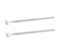Homoyoyo 2 pièces de Massage Visage Jade Stick de Beauté Rafraîchissant et Raffermissant pour Yeux et Nez Soin Portable pour Peau Tendant et Lifting Massage Naturel pour Hommes et Femmes