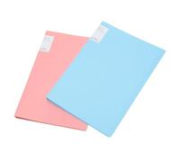 Homoyoyo 2 pièces Dossier de Rangement pour Œuvres Art Grand Format Plastique Résistant Protection la Poussière Déchirures Organiseur pour Peintures et Dessins