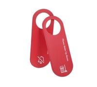 Homoyoyo 2 pièces Double Sided Do Not Disturb Door Sign PU Leather Bedroom Door Sign With Dual Side Messages Please Make Up Room And Do Not Disturb For Home Office Hotel
