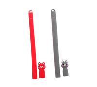Homoyoyo 2 Pièces Étui de Protection de deuxième génération Bouchon Silicone Embout Cartouche Silicone Couvercle de Stylet Anti-Chute Pointe du Stylo Manche de Stylo de Dessin animé