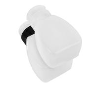 Homoyoyo 2 pièces Flacons Pompe Manucure Distributeurs Liquides Transparents et Noirs avec Verrou Bouteilles Vides pour Dissolvant Vernis Semi Permanent Faciles à Remplir et Réutilisables