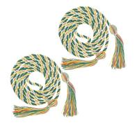 Homoyoyo 2 pièces Honneur pour Toques de Doctorat Décorations de Graduation Accessoires de Remise de Diplôme Pompons pour Chapeaux de Cérémonie