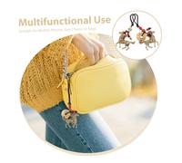 Homoyoyo 2 pièces Horse Keychain Set Brass Car Keyring With Chinese Cultural Symbolism Stylish Pendant For Bags And Phone Charms Creative And Men