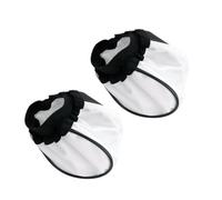 Homoyoyo 2 pièces Housse Diffuseur Jour Rond Souple pour Éclairage Compatible Lampes de Photographie Couleur Blanche