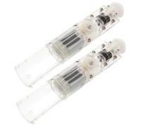 Homoyoyo 2 Pièces Irrigation Pump Core Replacement Transparent Engineering Plastic Durable Compact Water Flosser Fitting For Oral Cleaning