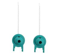 Homoyoyo 2 pièces Joint de Clapet Caoutchouc Silicone pour Chasse Wc Remplacement Économiseur Accessoires Universels pour Mécanisme de Valve de Vidange