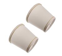 Homoyoyo 2 pièces Lot de Abat Jour Tissu pour Lustre Électrique et Chic Diffuseur de Lumière Douce et Décoratif pour Salon et Chambre