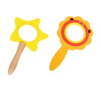 Homoyoyo 2 pièces Loupe Éducative Dobservation pour Garçon Fille Cognitive Portable et Sûr pour Exploration Naturelle