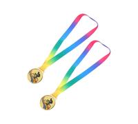 Homoyoyo 2 Pièces Médaille de Compétition Cyclisme, Prix Vainqueur avec | Alliage de Zinc, Design Simple et Élégant, Souvenir Collectif, pour Entraînements et Épreuves de Vtt