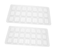 Homoyoyo 2 pièces Moule Silicone Mahjong DIY pour Artisanat Créatif Moules Tuiles Mahjong Silicone Souple Outil Pratique pour Projets Manuels et DIY Couleur Aléatoire Couleur Aléatoire