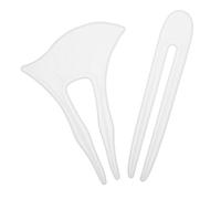 Homoyoyo 2 Pièces Moules Silicone Flexible pour Fabrication de Pince à Cheveux Moules Diy Résine Époxy pour Créations Artisanales de Bijoux et Accessoires de Cheveux