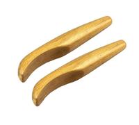 Homoyoyo 2 pièces Outil de Massage Guasha Ergonomique pour Auto-massage Du Visage Épaules Planche de Massage pour Soulagement des Tensions Musculaires et Stimulation Circulation