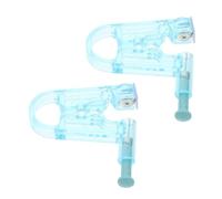 Homoyoyo 2 pièces Outil de Perçage Oreilles Jetable pour Garçon Fille et Adultes Perceur Sûr et Facile à Utiliser Dispositif Hygiénique pour Salon Maison ou Voyage