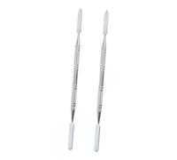 Homoyoyo 2 Pièces Outils De Mélange Acier Inoxydable Tiges Pour Mélanger Maquillage Fond De Teint Fard à Paupières Correcteur