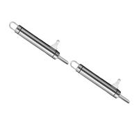 Homoyoyo 2 pièces Ouvre-noix Inoxydable Outil Ergonomique Portable pour Macadamia Noix de Pécan Noisette et Noix Design Solide et Facile à Nettoyer pour Cuisine et Fêtes