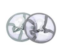 Homoyoyo 2 pièces Panier de Séchage Suspendu pour Maquillage Filet pour Pinceaux et Éponges Grand Volume Pratique pour Voyage et Rangement