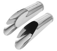 Homoyoyo 2 pièces Pelle à Sol Acier Inoxydable Portable avec Tamis Intégré Petite Truelle Légère pour Jardinage Intérieur et Extérieur Outil Pratique pour Plantation et Rempotage