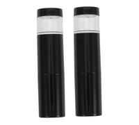 Homoyoyo 2 Pièces Pinceaux Maquillage Portables avec Flacon Rechargeable Pinceau Doux et pour Visage Outil Compact pour Fond de Teint et Blush Voyage