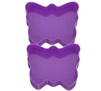 Homoyoyo 2 Pièces Plateaux de Tri de Strass en Plastique Forme pour Perles, Accessoires Pratiques pour Peinture Diamant Diy, Boîte de Rangement et Tri