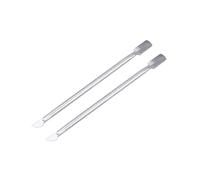 Homoyoyo 2 pièces Poussoir Cuticules Acier Inoxydable Kit Manucure et Pédicure avec Grattoir Cuticules Outil Nettoyage Ongles pour Soins et Usage Personnel