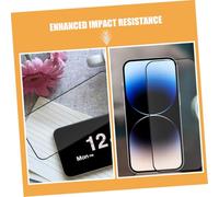 Homoyoyo 2 Pièces Protection Écran Verre Film Haute Définition Antirayures avec Protection Complète et Confidentialité Installation Facile Résistant Aux Chocs Poussière