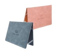 Homoyoyo 2 Pièces Protège Certificat de Naissance Garçon Fille Cuir Synthétique Pochette de Protection avec Motifs Enfantins Rangement Pratique et Décoratif pour Documents de Naissance