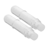 Homoyoyo 2 Pièces Recharge de Craie pour Couturière Stylo Craie Tailleur Ergonomique Poudre Marquage Pratique Accessoires Couture et Diy Blanc
