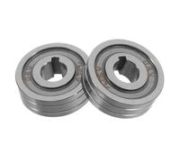 Homoyoyo 2 Pièces Roues de Guidage de Fil pour Soudeuse Robustes à Moletée Alimentation Stable Du Fil pour Usage Industriel et Professionnel
